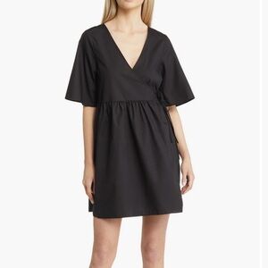 ASOS DESIGN Faux Wrap Minidress